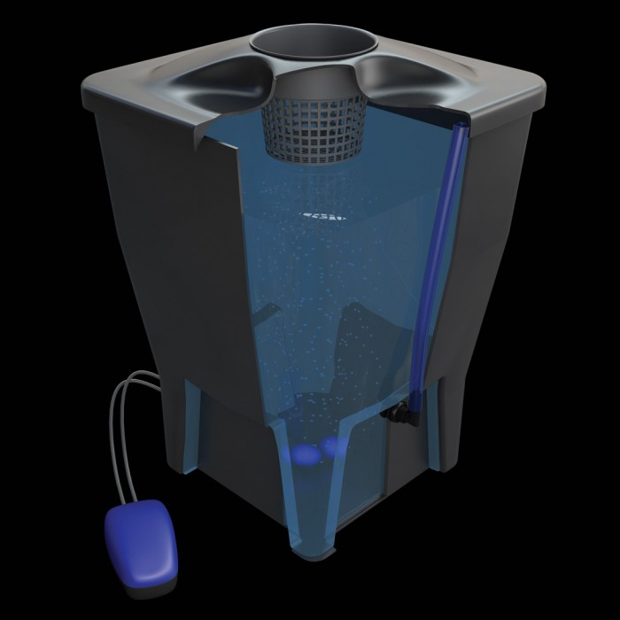 Nutriculture Oxypot Single Pumpenset für DWC Hydrosystem Detail